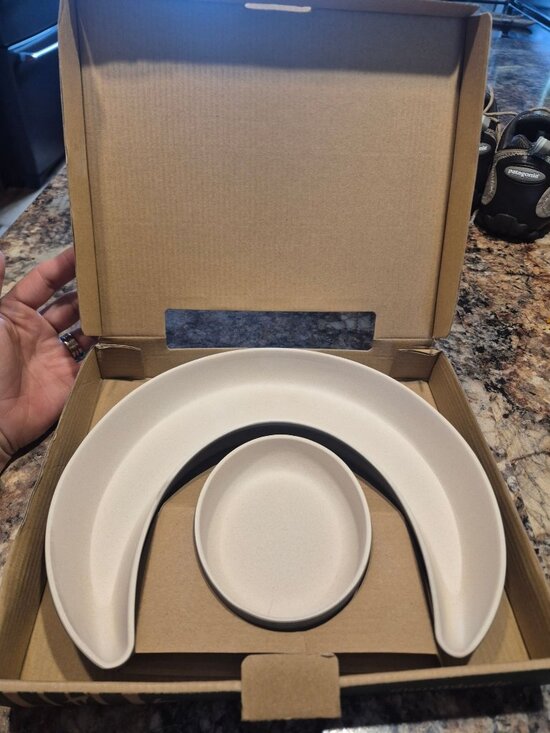 Bamboozle Other - Bamboozle Eco-Friendly Eclipse Server Set - Sustainable Bamboo Tableware